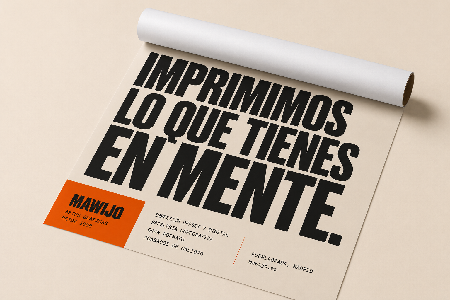 Pósters de gran formato impresos por Mawijo