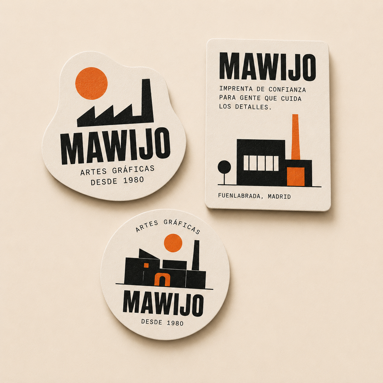 Imanes personalizados impresos por Mawijo