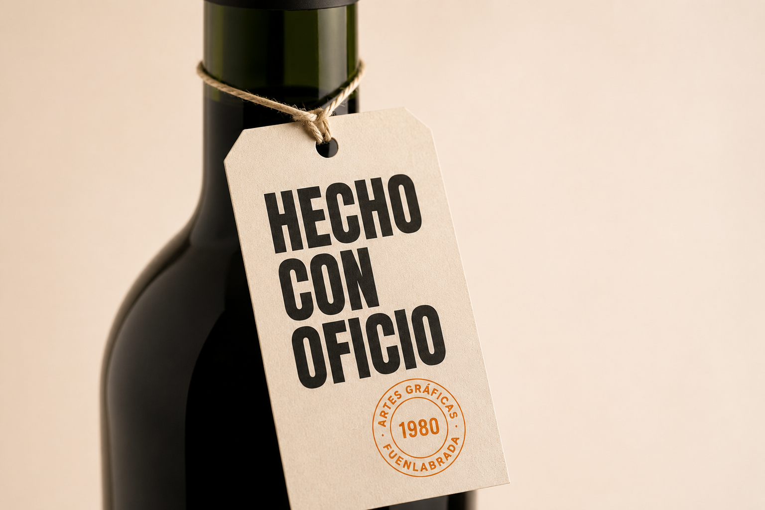 Collarines de botella impresos por Mawijo