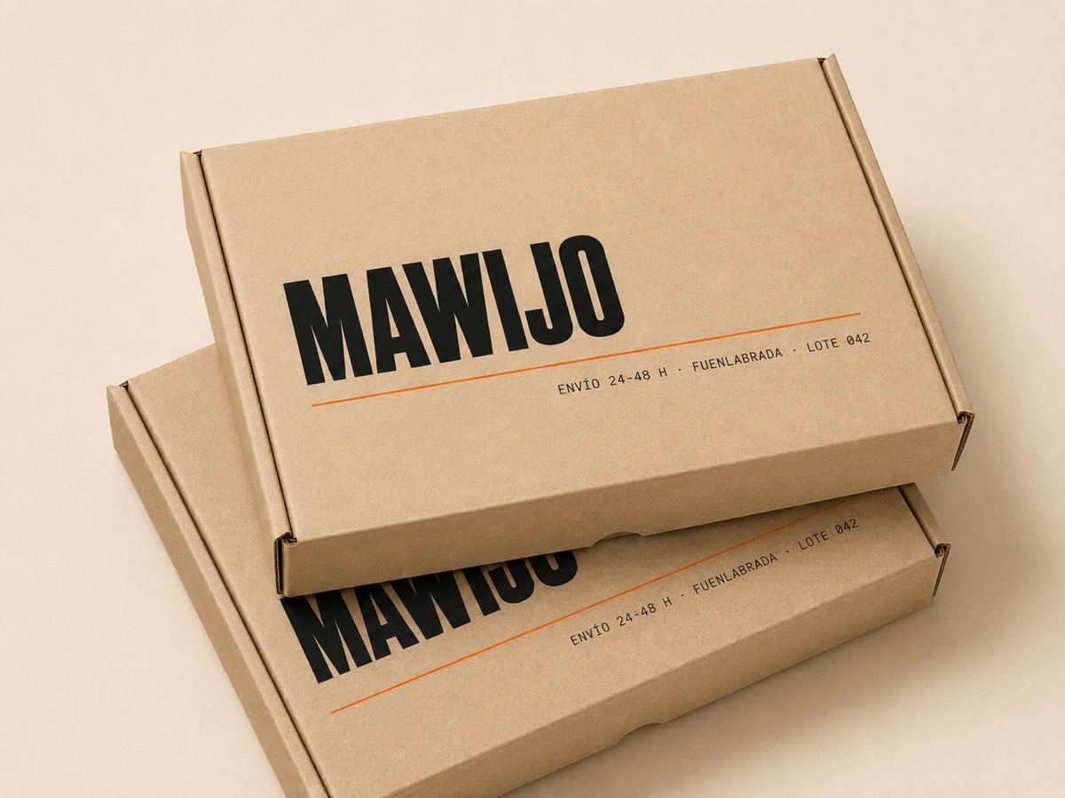 Cajas de envío de microcanal personalizadas de Mawijo para e-commerce