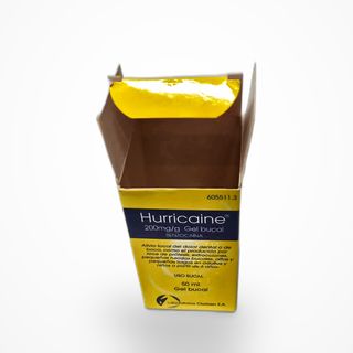 Estuche plegable, abierto — Hurricaine · interior sin imprimir